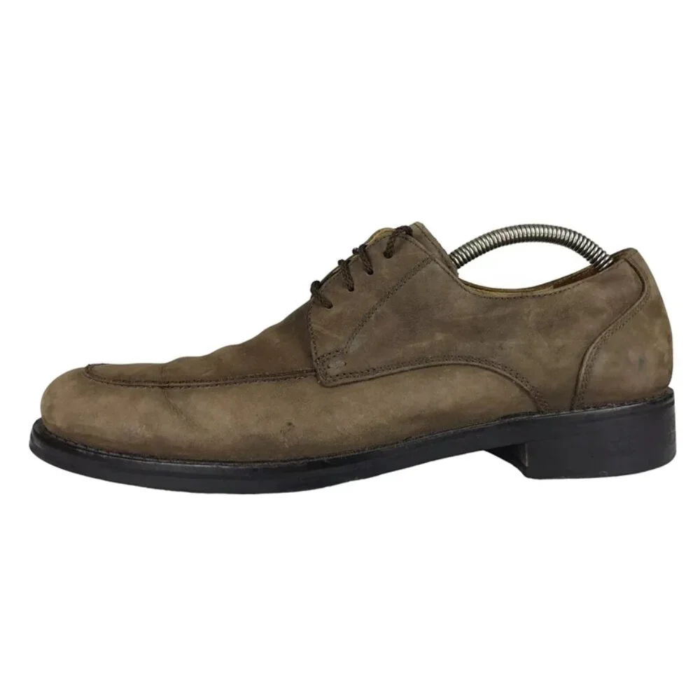 Cole Haan Mens Brown‎ Round Toe Lace Up Classic Oxford Dress Shoes Size US 10M